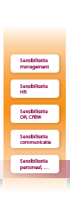 De Visiebepaling Het intern draagvlak Redenen Doelstellingen Parameters Verschillende partijen Consensus Fundament voor beleid Interne communicatie Informeren Engagement Actieplan Rollen