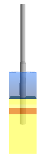 15 Figuur 2.4 Monopaal: fundatie en turbine Bij een monopaal is ook een transitiestuk nodig die tussen de monopaal en de turbinetoren wordt geplaatst. Dit transitiestuk dient meerdere doelen.
