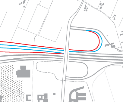 Pagina 24 van 47 3.2 4 Bevindingen locatieontwerp: Aansluiting de Uithof 4.1 Beschrijving locatieontwerp: Aansluiting de Uithof De basisvariant is een aansluiting Uithof op basis van Selecteren 3.0.