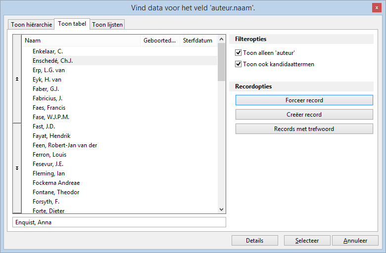 Adlib Gebruikersgids Extra functies voor invoeren veldregel wilt verlaten.