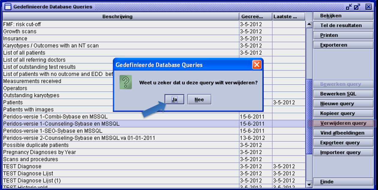 3 STAP 3 : Opladen van nieuwe versies en verwijderen oude versies van de xml file. Regelmatig zullen de xml files, die de basis vormen voor de rapporten, ge-update worden.