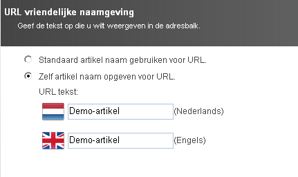 5. De eerder aangemaakte specificaties worden nu aangeboden om ingevuld te worden. 11. Klik vervolgens op Volgende.