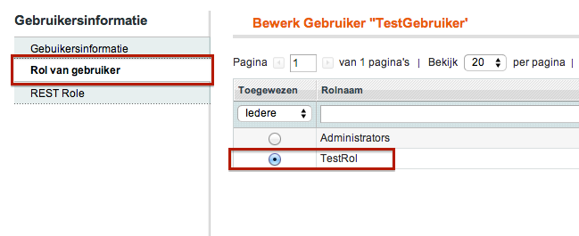 Wanneer dit het geval is, ziet het verzendingenoverzicht er als volgt uit: Dit probleem ontstaat wanneer de PostNL extensie is geïnstalleerd, maar niet de juiste rechten aan de gebruikers zijn