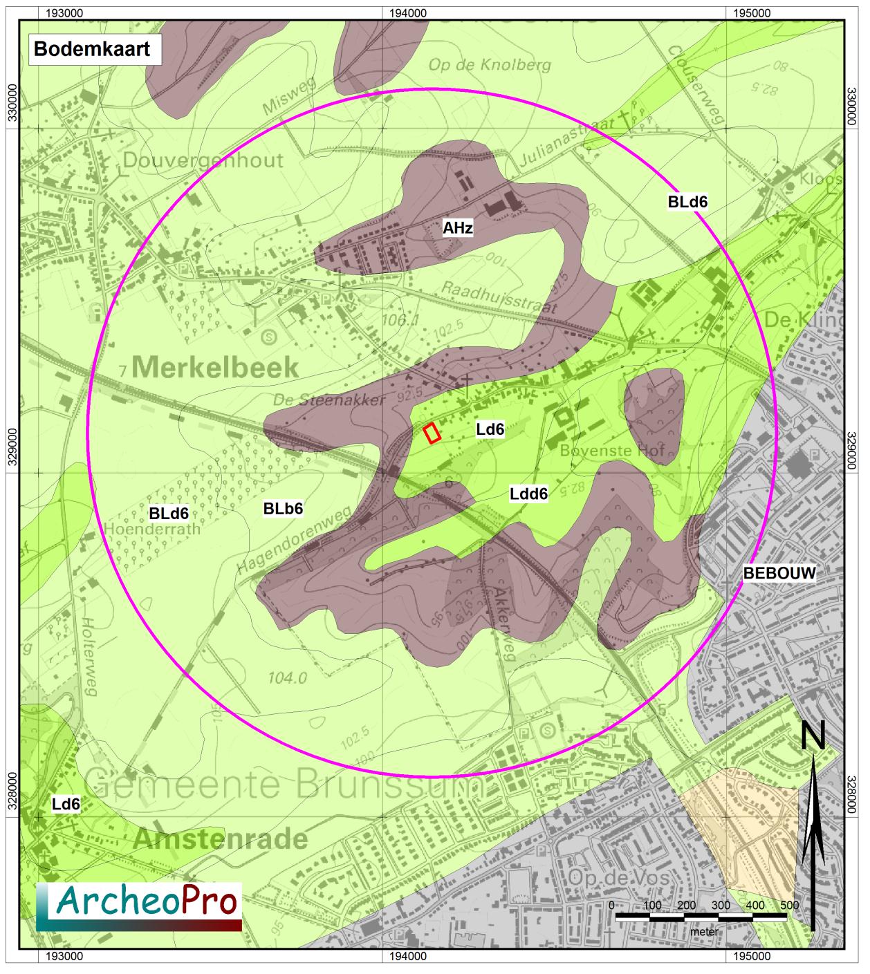 Archeologische onderzoek Hagendorenweg, Merkelbeek, Gemeente Onderbanken.