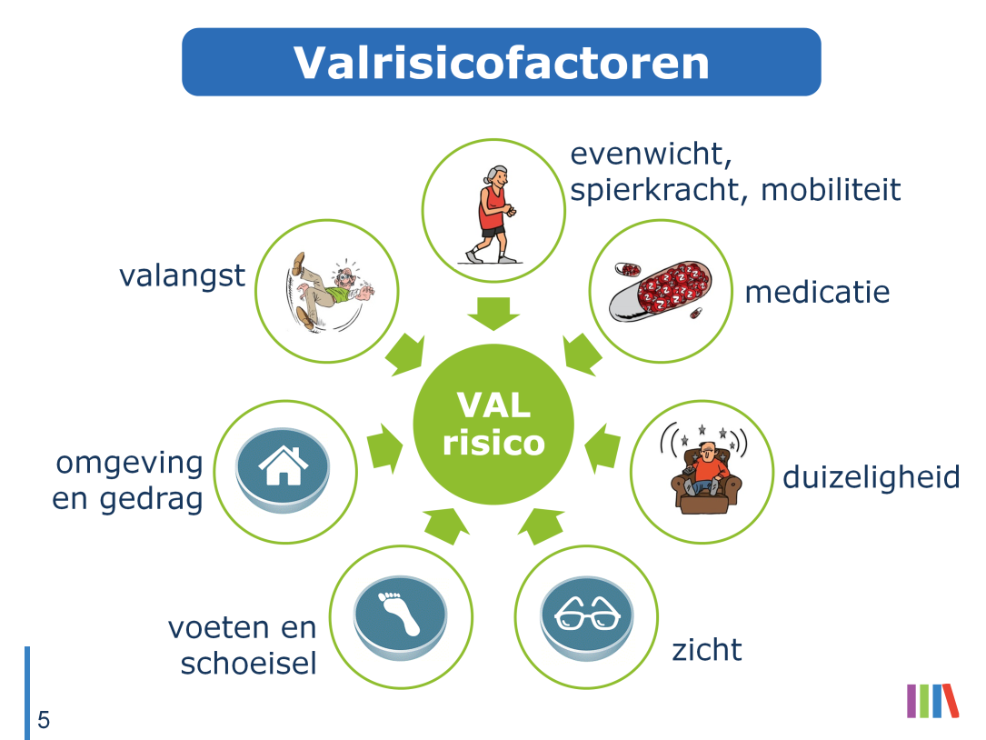 Voor de Vlaamse praktijkrichtlijn Valpreventie bij thuiswonende ouderen: Praktijkrichtlijn voor Vlaanderen (Milisen et al.