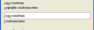 Hercules Wireless N PCI HWNP-300 6.3.6. Onder Windows XP: een werkgroepnaam aanpassen Het kan zijn dat u de naam van uw werkgroep wilt wijzigen (alleen voor geavanceerde gebruikers).