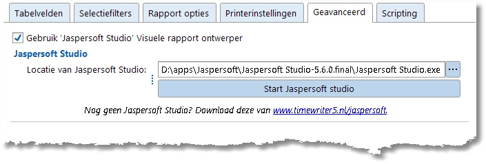 5. Door Gebruik lettertype aan te vinken kunt u een ander lettertype en/of lettergrootte kiezen voor het rapport. Tabblad Printerinstellingen 1. Klik op het tabblad Printerinstellingen.