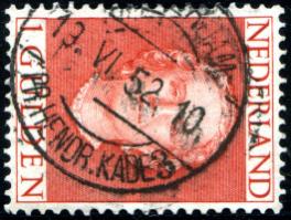 AMSTERDAM PR.HENDR.KADE 2 LBBK 2031 Opgeleverd door De Munt in april 1912. Het stempel, met Romeinse maandcijfers, werd toegezonden op 20 april 1912. a. Eerste gebruiksperiode van 21 april 1912 tot.