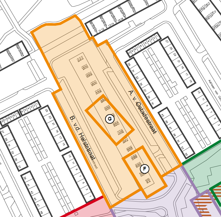 4.1.2 Criteria voor De groene long Inleiding Het hier bedoelde plandeel vormt door de groene aanpak de tegenhanger van het plein.