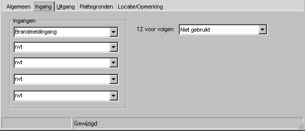 De volgende velden zijn beschikbaar: Paneel naam : Kies het paneel waarop de link moet plaatsvinden. Prog. #.