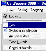 5.2 Uitloggen en afsluiten De CardAccess3000 pakketten beschikken over een mogelijkheid om uit te loggen om de software te beveiligen tegen oneigenlijk gebruik.