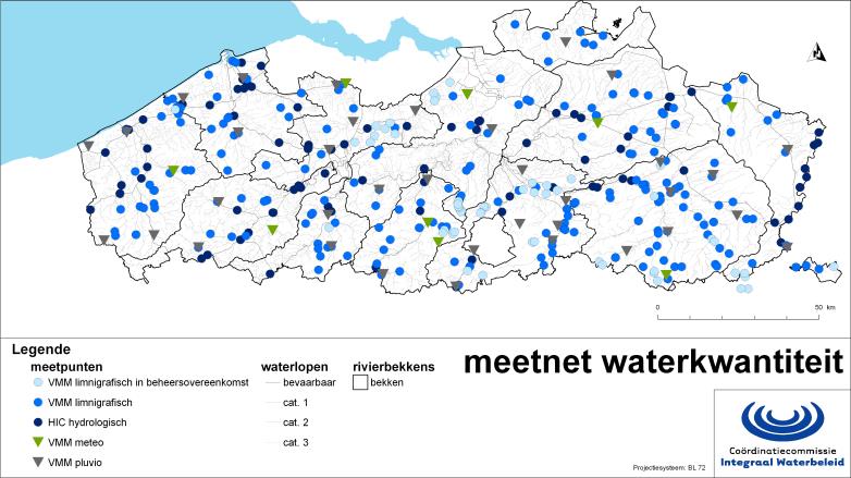 3a. Droogte-indicatoren Laagwaterrapportering SGBP-indicatoren (03/2014) Beleidsindicatoren mbt trend extrema (hoog/laag): 6- jaarlijks Monitoring en toestandsbeoordeling oppervlaktewaterkwantiteit