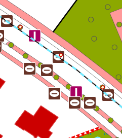 6. Verkeerde kleur overbruggingsdeel hersteld. In de oude situatie was het object gekoppeld aan de verkeerde SLD, waardoor de verkeerde kleur getoond werd. Dit is hersteld. 7.