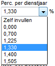 Nabestaandenpensioen In dit scherm dienen de uitgangspunten voor de nabestaandendekkingen te worden ingevoerd, zoals het partnerpensioen, wezenpensioen en het ANW-hiaat/tijdelijk partnerpensioen.