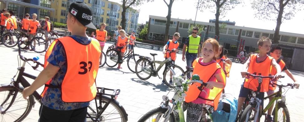 Alle leerlingen van groep 7 zijn op vrijdag 13 mei