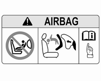56 Stoelen, veiligheidssystemen Elke airbag treedt slechts eenmaal in werking. Geactiveerde airbags onmiddellijk laten vervangen door een werkplaats.