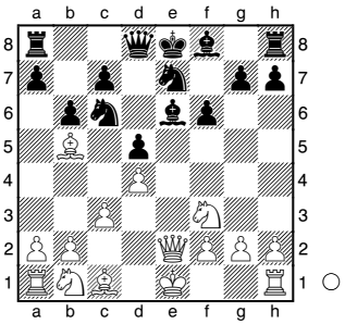 S C H A A K M A PARIJ : Jaap de Haan - Mahijs Jansen [B00]..0 [Deep Friz (0s)] B00: Dame's Fiancheo Verdediging, Nimzowisch Verdediging.d b.e Pc.LcN Er luid een regel eers de paarden dan de lopers....e.c?! he is nie zo versandig om een pion op een belangrijk veld e zeen van he paard.