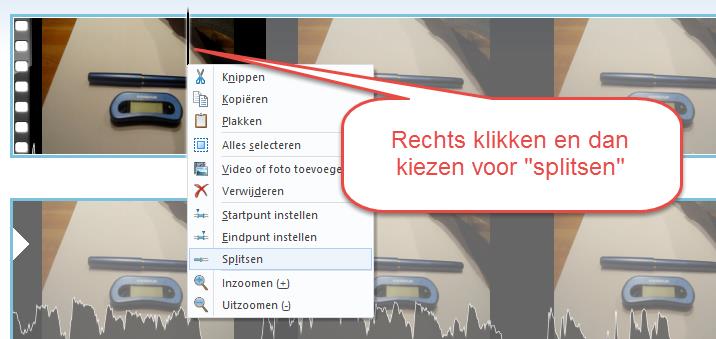 3.11.3 Aftiteling En als laatste hebben we nog de aftiteling. Zorg ervoor dat wanneer je een effect toepast op een aftiteling de "Tekstweergaveduur" lang genoeg is om alle tekst te kunnen tonen. 3.