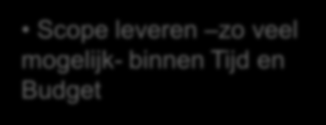 4: Structuur, rollen, tvb s Opdracht formuleren Plan van aanpak vaststellen Aanwijzen/vervangen PL Akkorderen TSBD-wijzigingen Akkorderen gereedmelding Opdrachtgevers