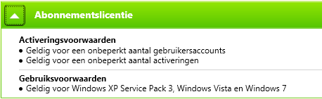 INSTELLINGEN De knop instellingen bevat volgende onderdelen: status; help; beheer (code, licenties, exporteren en importeren) en configuratie (algemeen en hoeken).