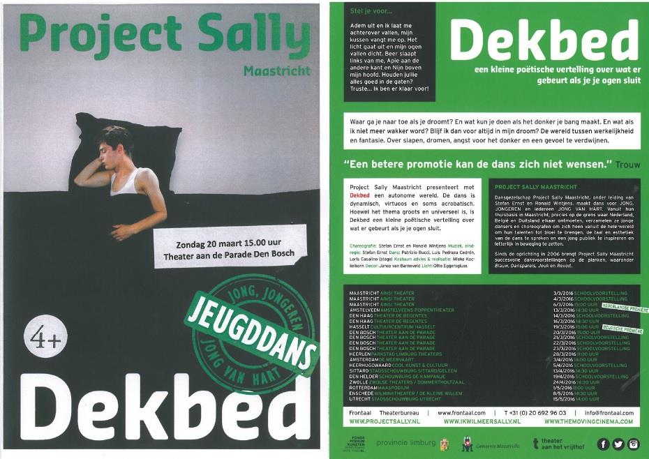 PROJECT SALLY: LIJSTEN GEZOCHT!