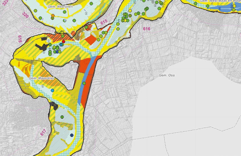 11 De Archeologische verwachtingskaart uiterwaarden rivierengebied geeft een gedetailleerd overzicht van de bekende archeologische waarden en verwachtingen in de uiterwaarden.