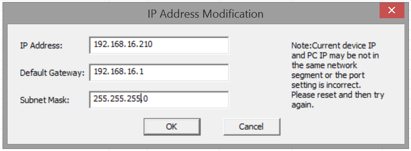 Met het programma Config tool V1 gaan we de toestellen detecteren: De VTO2000A heeft het IP adres 192.168.1.110. Selecteer de VTO2000A en klik op Login.
