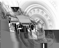 192 Verzorging van de auto Gebruik de krik alleen om een wiel te wisselen in geval van bandenpech en niet voor de jaarlijkse montage van winter- of zomerbanden.