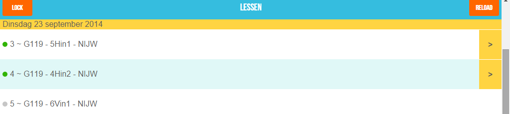 3. Klik vervolgens op Voeg apparaat toe (rechtsonder). 4. Er verschijnt nu een inlogcode. 5. Ga terug naar het andere tabblad https://m-op.somtoday.nl/ in uw browser en vul de inlogcode in.