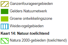 schermde gebieden. Bovendien zullen de beoogde ontwikkelingen juist een positief effect hebben op de stikstofdepositie in de nabijgelegen Natura 2000-gebieden.