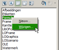 Afbeelding 21: Catalogus met het nieuwe symbool Opmerking Veel symbolen komen bij meer dan één lettertype voor.