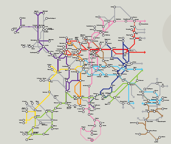 Business cases 2015: continentale focus Witboek Transport EU: doel 60% emissiereductie in 2050 Maatregel: 30% van weg transport over 300 km en langer moet via spoor en