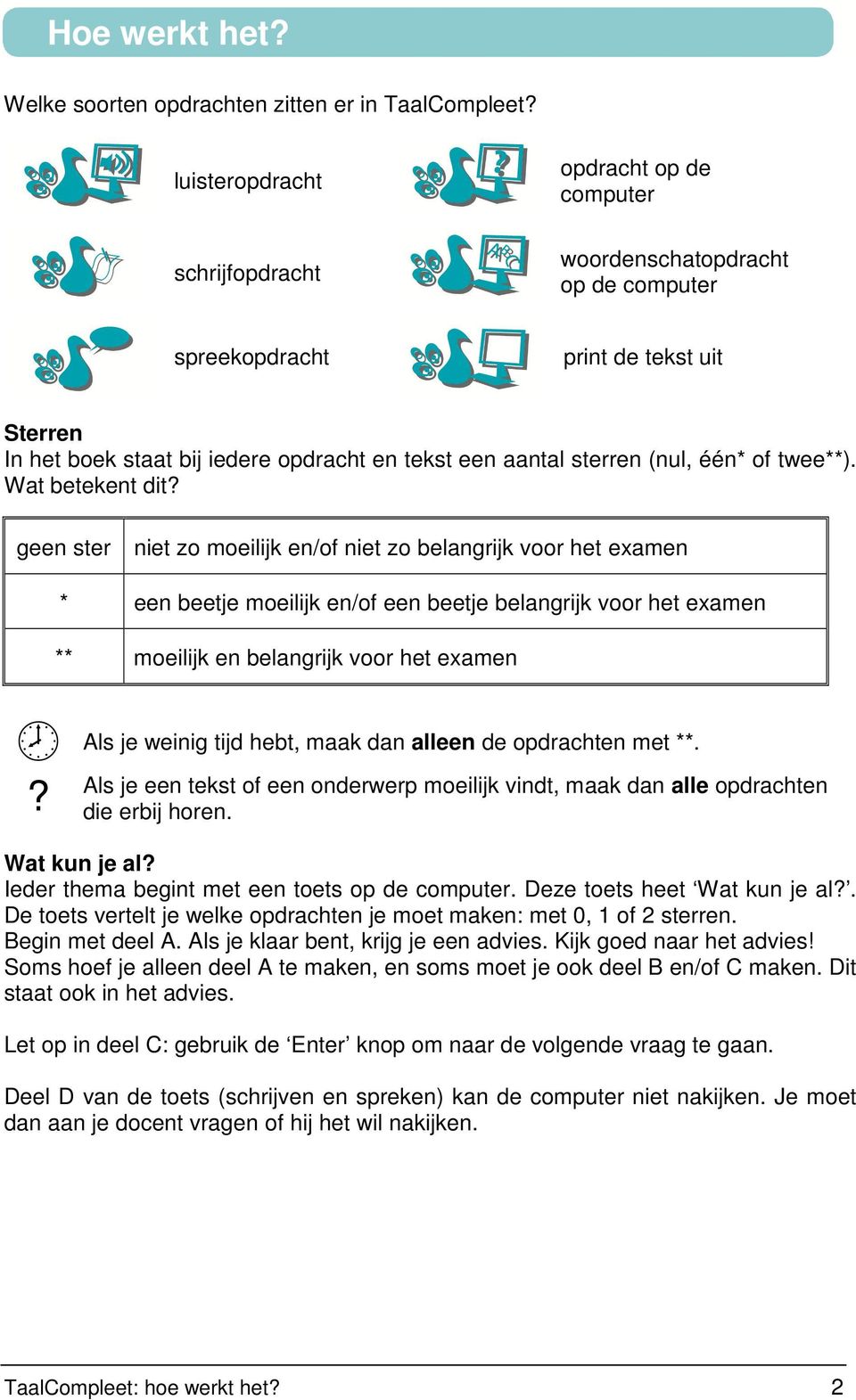 (nul, één* of twee**). Wat betekent dit?