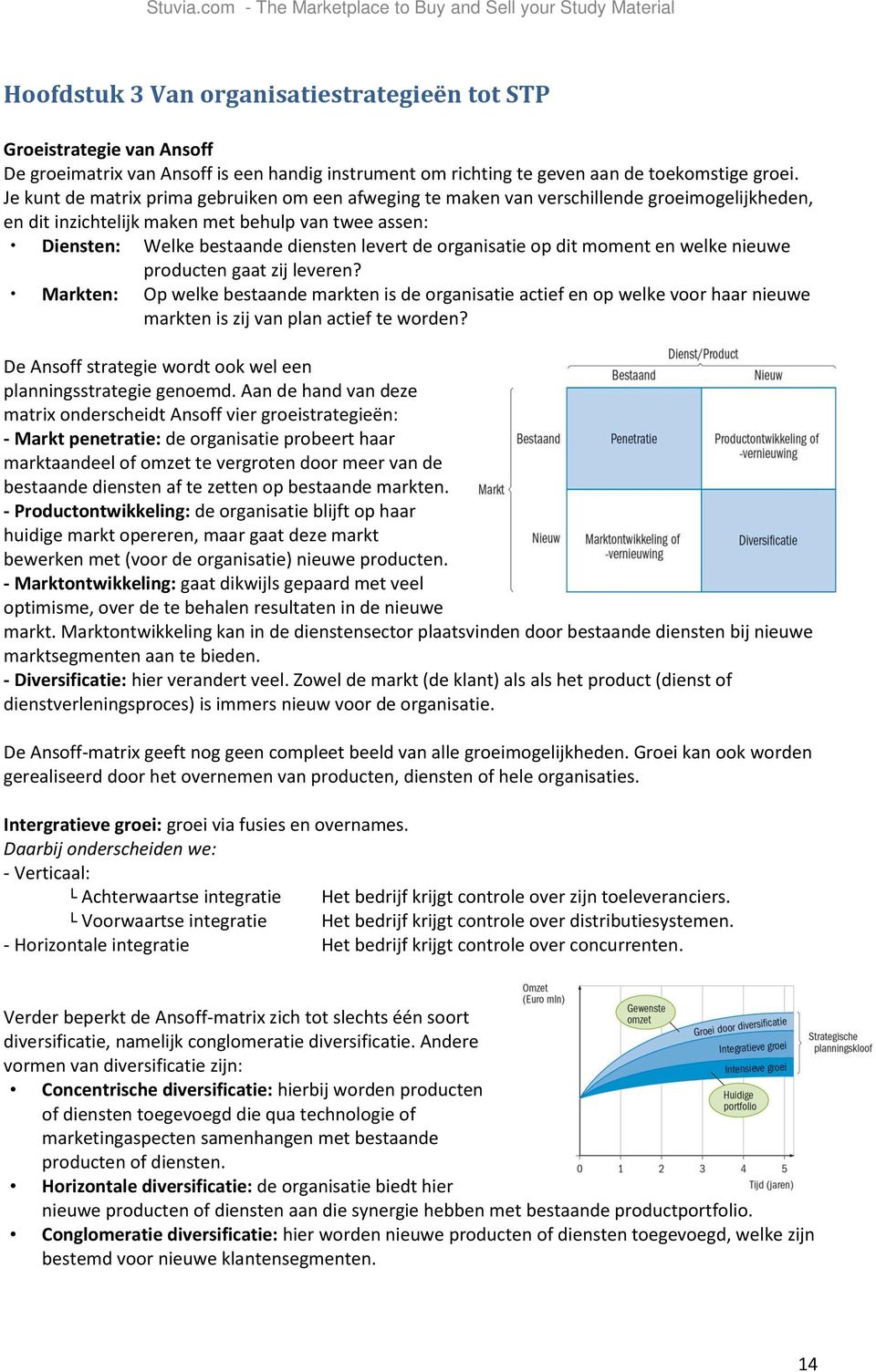 organisatie op dit moment en welke nieuwe producten gaat zij leveren?