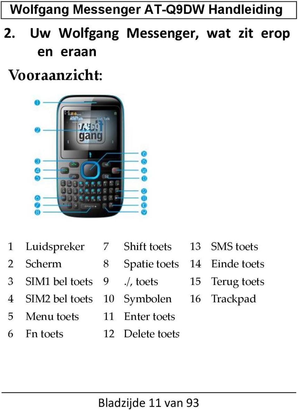 toets 3 SIM1 bel toets 9.