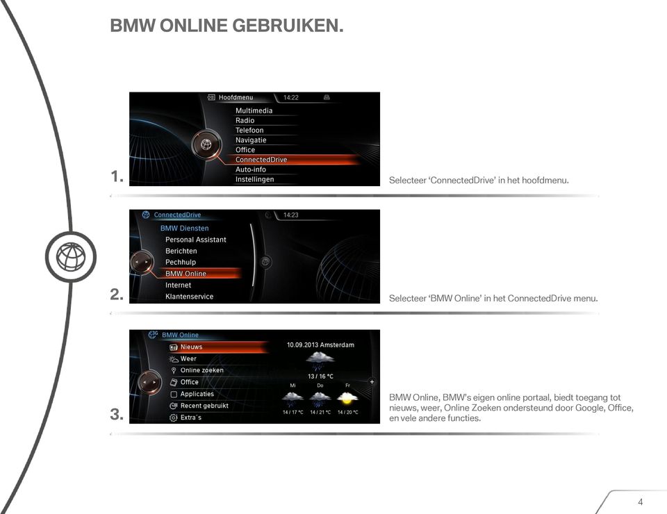 BMW Online, BMW s eigen online portaal, biedt toegang tot nieuws,