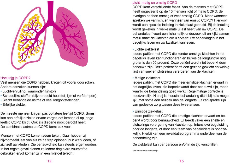 De behandelaar * voert een lichamelijk onderzoek uit en kijkt samen met u naar: de klachten die u ervaart, uw beperkingen in het dagelijks leven en uw kwaliteit van leven.