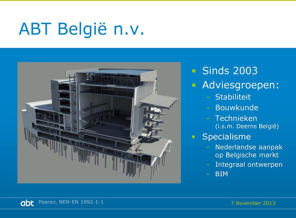 Bouwkunde Technieken (i.s.m.