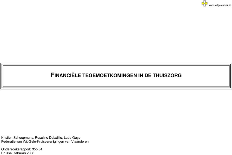 Geys Federatie van Wit-Gele-Kruisverenigingen van