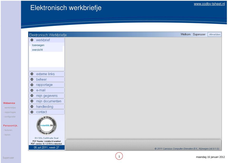 configuratie. Persoonlijk.