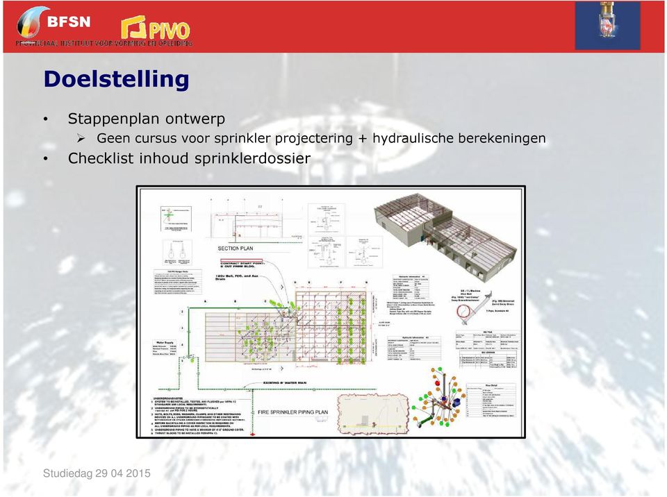 hydraulische berekeningen Checklist