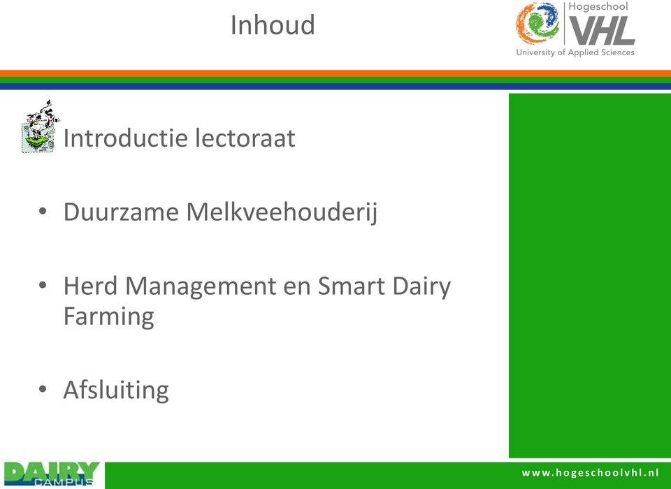 Management en Smart Dairy Farming