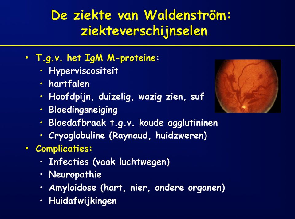 rschijnselen T.g.v.