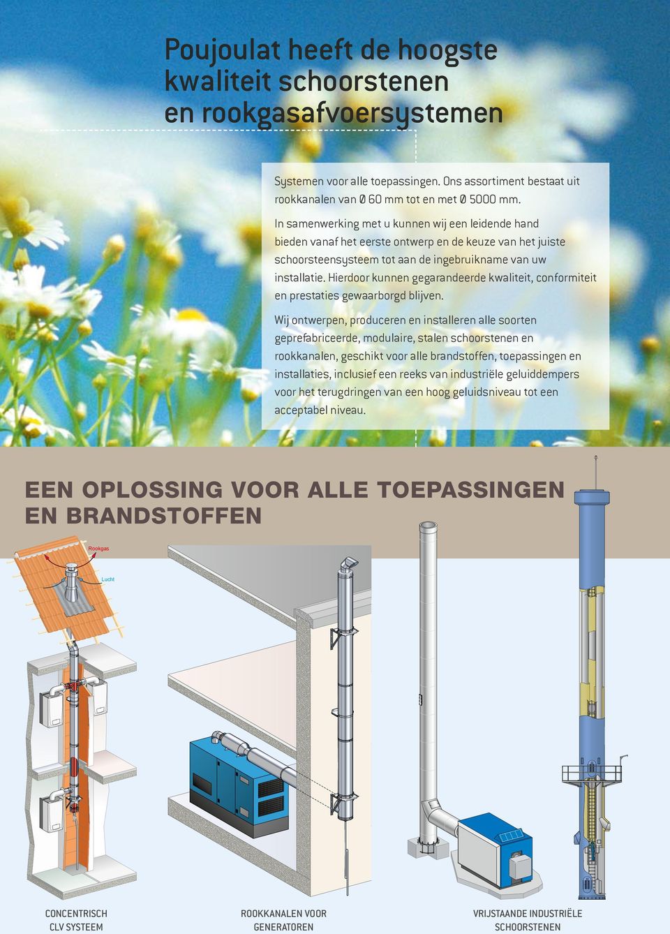 Hierdoor kunnen gegarandeerde kwaliteit, conformiteit en prestaties gewaarborgd blijven.