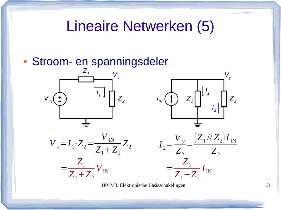 spanningsdeler H01M3: