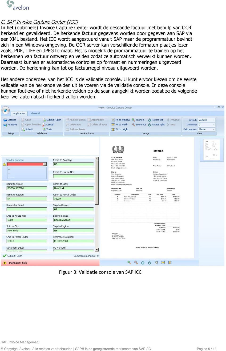 De OCR server kan verschillende formaten plaatjes lezen zoals, PDF, TIFF en JPEG formaat.