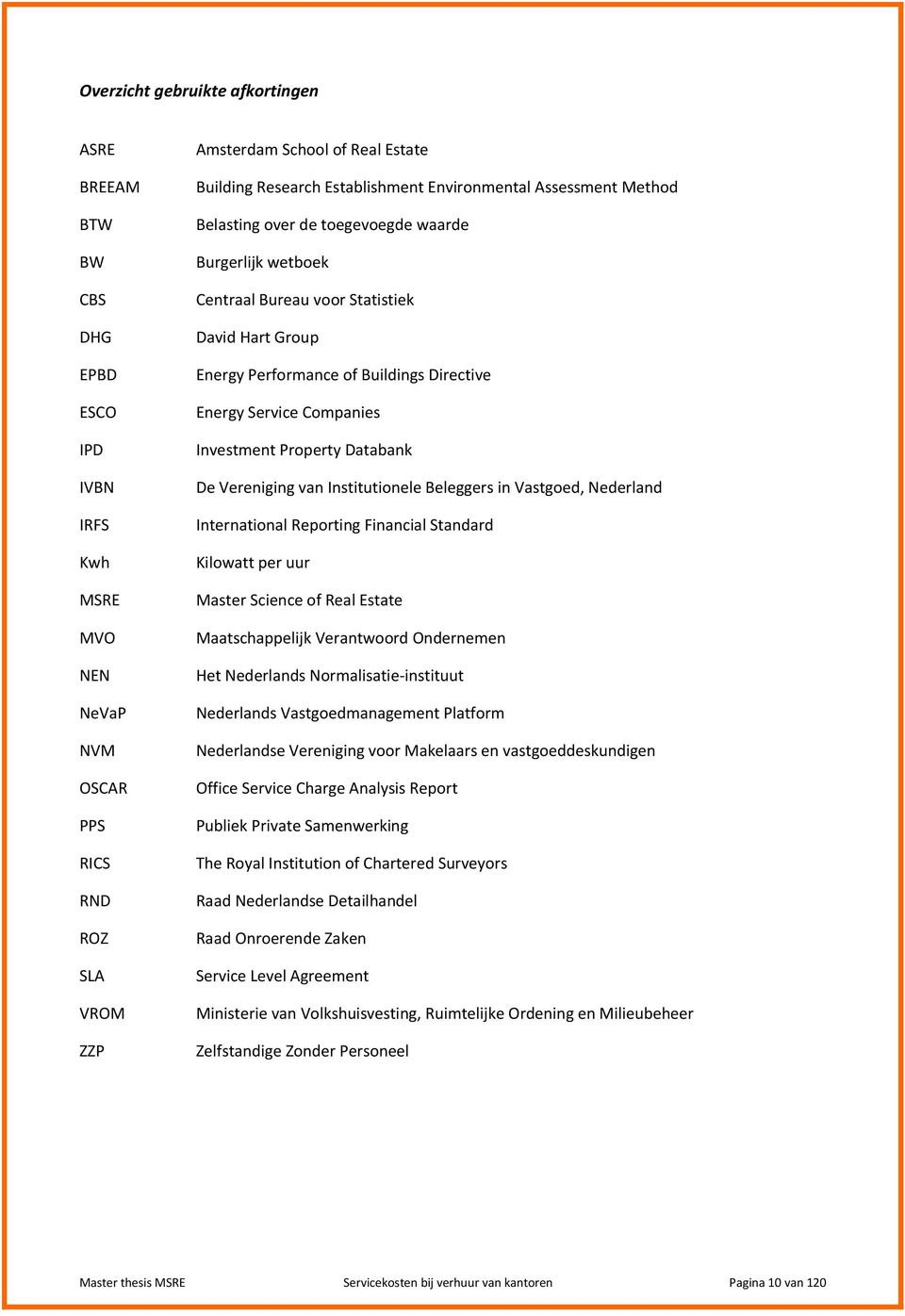 Service Companies Investment Property Databank De Vereniging van Institutionele Beleggers in Vastgoed, Nederland International Reporting Financial Standard Kilowatt per uur Master Science of Real