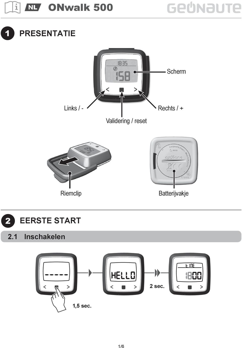 reset Riemclip Batterijvakje 2