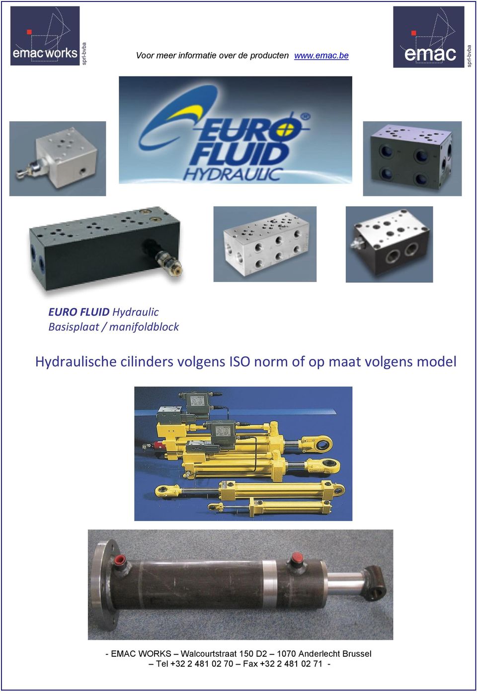 Hydraulische cilinders