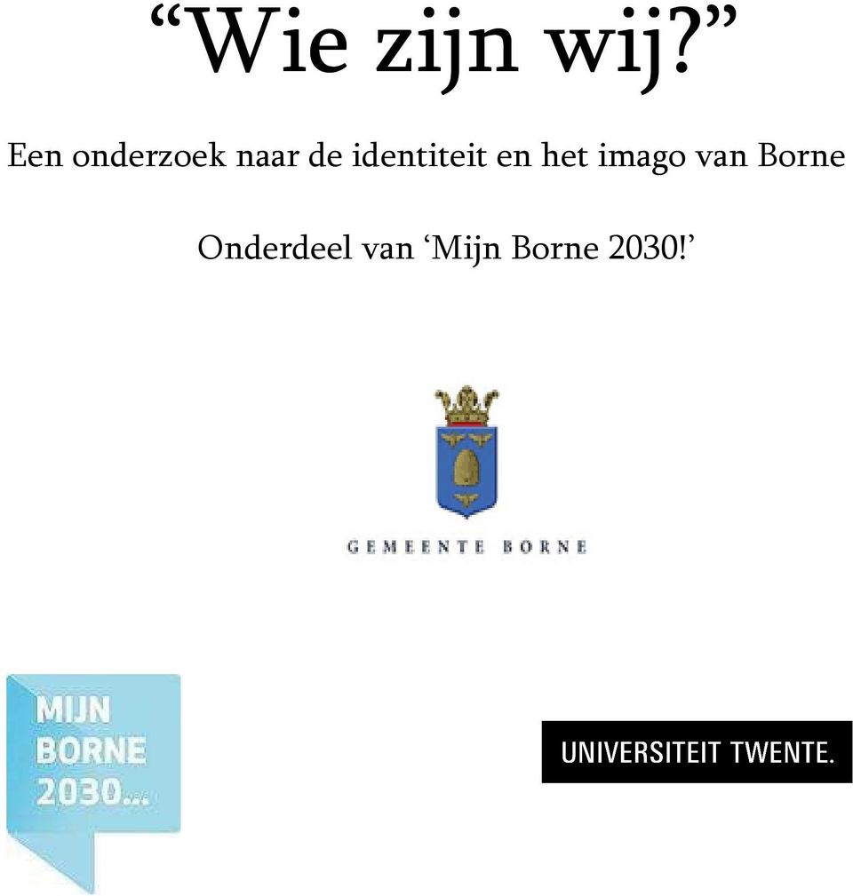 identiteit en het imago